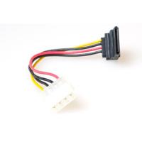 ACT Molex 4-pin naar SATA Haaks F/M 0,15m - thumbnail