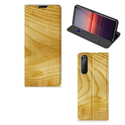 Sony Xperia 5 II Book | Wallet Case | Licht Hout