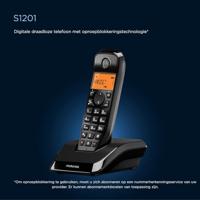 Draadloze telefoon Motorola MOT31S1201N Zwart - thumbnail