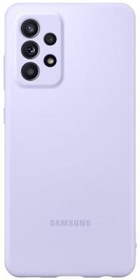 EF-PA525 - Achterzijde behuizing voor mobiele telefoon - silicone - violet - voor Galaxy A52