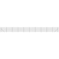 Draadgaashek met grondankers 1,6x25 m antracietkleurig - thumbnail