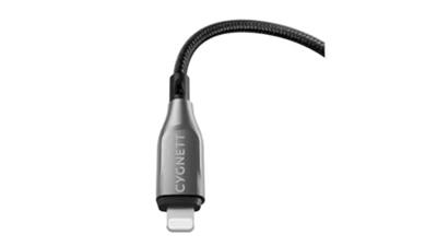Cygnett Gepantserde Lightning-naar-USB-A-kabel 12W (1M, zwart)