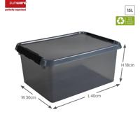 Sunware Comfort Line opbergbox 15L grijs - thumbnail