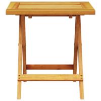 Ligbedden 2 st met tafel massief acaciahout - thumbnail