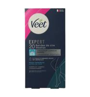 Veet Expert koude waxstrips benen sensitive 20 Stuks - thumbnail