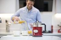 Russell Hobbs Retro Ribbon waterkoker 1,7 l Rood, Zilver 2400 W - thumbnail