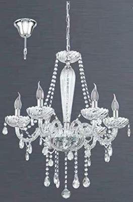 Eglo KroonluchterBasilano 1 72cm 6-lichts grijs - 39099