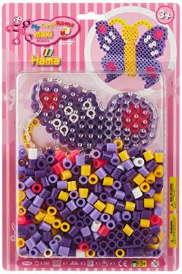 Hama strijkkralenset maxi - vlinder, 250st. - thumbnail