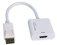 ROLINE 4K DisplayPort/HDMI Adapter, v1.2, DP Male - HDMI Female, Actief - thumbnail