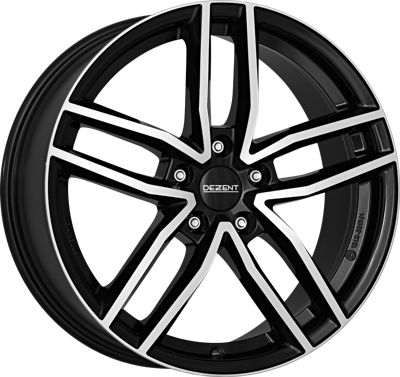 DEZENT TR Zwart gepolijst