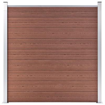 VidaXL Schutting 180x186 cm hkc bruin