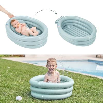 Aquadots BABYMOOV opblaasbaar badje blauw - thumbnail