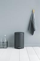 Brabantia pedaalemmer newlcon 12 liter Mineral Infinite Grey - thumbnail