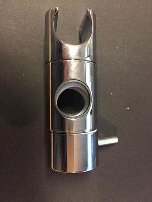 Wiesbaden UniMatch los glijstuk voor glijstang 20 mm rond chroom Wiesbaden UniMatch los glijstuk voor glijstang 20 mm rond chroom