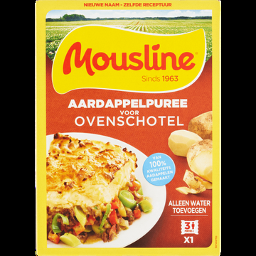 Mousline Aardappelpuree voor Ovenschotel 176 g bij Jumbo Mousline Aardappelpuree voor Ovenschotel 176 g bij Jumbo