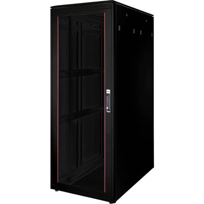 ROLINE 19-inch netwerkkast Pro 42 U, 800x1200 BxD Glazen deur zwart ROLINE 19-inch netwerkkast Pro 42 U, 800x1200 BxD Glazen deur zwart
