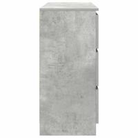 Dressoir 100x35x76 cm spaanplaat betongrijs - thumbnail