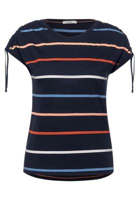 CECIL gestreept T-shirt blauw/multi