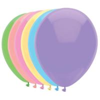 Haza Witbaard Ballonnen pastel, 10st. - thumbnail