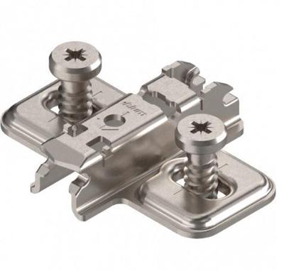 Kruismontage Plaat 3mm Met Voorgemonteerde Euroschroeven