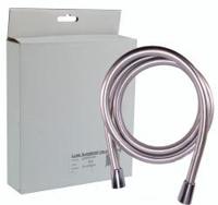 Luxe kunststof zilveren doucheslang 175 cm - thumbnail