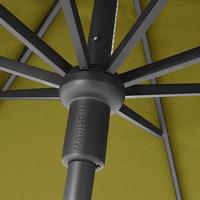 Grote Parasol Paros II 3M A Tilt Groen van Madison - thumbnail