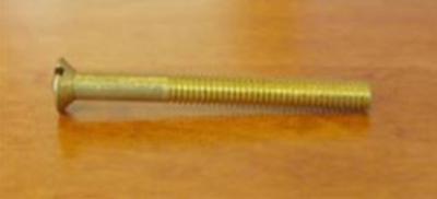 Patentbout staal vernikkeld M4x38mm, zelfborgend