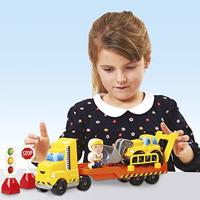 Abrick vrachtwagen met graafmachine - thumbnail