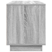 Tv-meubel met LED-verlichting 100x41x50 cm grijs sonoma eiken - thumbnail