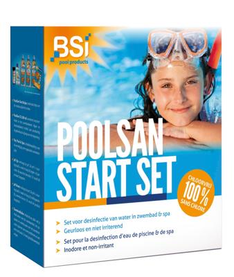 Pool Products Totale waterbehandeling PoolSan - Start Set 1 stuk BSI - Bsi
