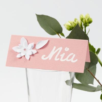 Creativ Company Naamkaarten, afm 9x4 cm, 220 gr, wit, 20 stuk/ 1 doos - thumbnail