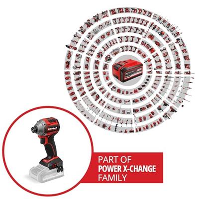 Einhell Professional TP-CI 18/250-C Li BL - Solo 4510095 Accu-slagmoersleutel 250 Nm Aantal meegeleverde accus: 0 Li-ion Brushless, Zonder accu, Zonder lader