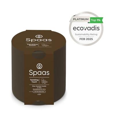 Glow 2W geurkaars Twinkling Touch Spaas - Spaas