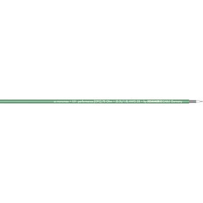 Sommer Cable 600-0254-01 Videokabel 1 x 0.08 mm² Groen per meter