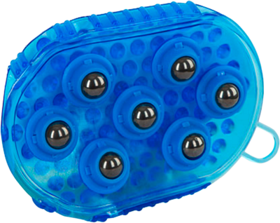 Borstel magneet massage Blauw