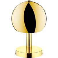 LED Tafellamp E27 - Ronde Messing Metaal Design - thumbnail