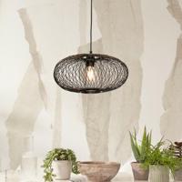 GOOD&MOJO Hanglamp 'Cango' Bamboe, 40cm, kleur Zwart - thumbnail