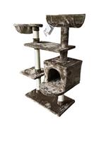 Krabpaal voor Katten Gloria Jarama Boomstructuur Bruin Hout Papier Sisal (35 x 100 x 60 cm) - thumbnail