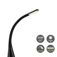 Light depot - bureaulamp Touch - zwart - Outlet - thumbnail