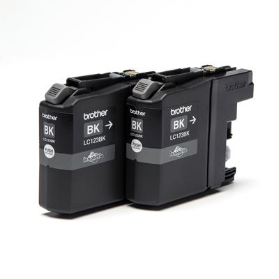 Brother inktc. voordeel verpakking LC-123BKBP2