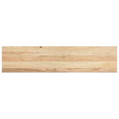 Vensterbanken 2 st onbehandeld 110x30x2 cm massief eikenhout
