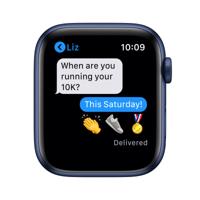 Refurbished Apple Watch Series 6 44mm Blauw Gebruikt - thumbnail