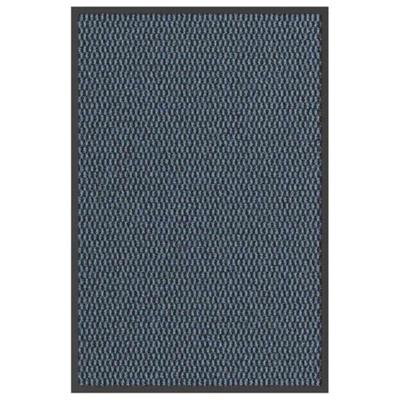 VidaXL Deurmat 60x90 cm blauw