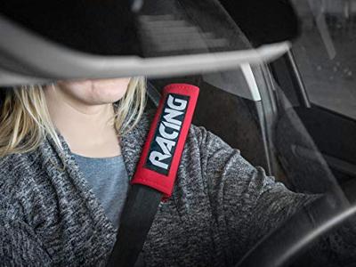 Eufab Racing red 28208 Riemkussen Geschikt voor (automerken): Universal 22 mm x 7 cm x 3 cm