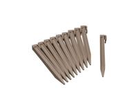 Nature Borderrandepennen taupe 10 stuks - thumbnail