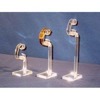 Acryl horlogepresentatie hoogte 12 cm - thumbnail