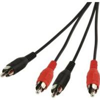 Haiqoe Audio cable 1.5m 2x RCA Male(tulp) ==> 2x RCA Male(tulp) - thumbnail