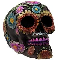 Dia de los Muertos Mexicaans Doodshoofd Margriet Woonaccessoire - thumbnail