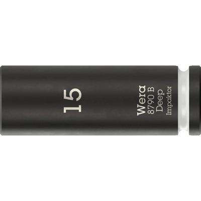 Wera 8790 B Impaktor Deep 05005556001 Dop (zeskant) Dopsleutelinzetstuk 15 mm Wera 8790 B Impaktor Deep 05005556001 Dop (zeskant) Dopsleutelinzetstuk 15 mm
