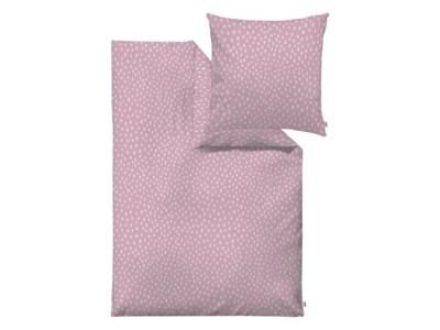 s.Oliver Mako satijnen dekbedovertrek 140 x 200 cm (Lichtroze)
